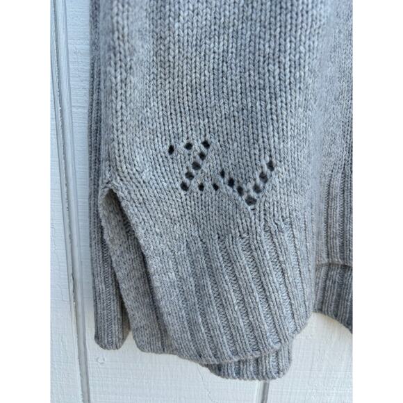 Zadig & Voltaire Alma Mon Amour Merino Wool Turtleneck Sweater, Sz L - Picture 6 of 6